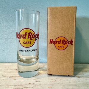 Hard Rock Cafe San Francisco 4 Inch Shot Glass | Souvenir Collectible Barware